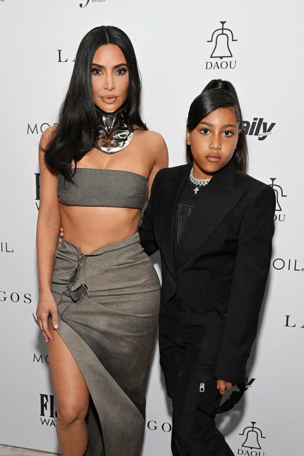 Kim Kardashian and North West's Stunning Fur-Clad Dinner Date | See Their Bold Fashion Statement