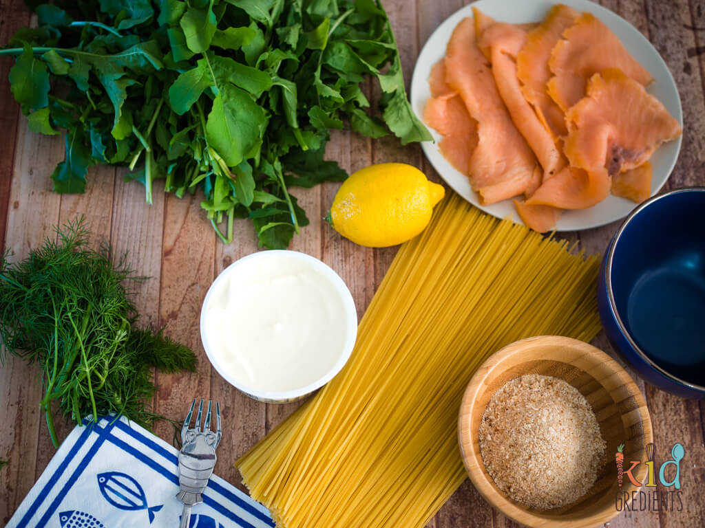 Creamy Salmon Pasta - Kidgredients