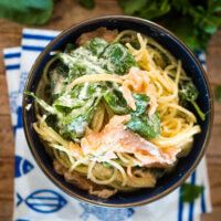 Creamy Salmon Pasta - Kidgredients