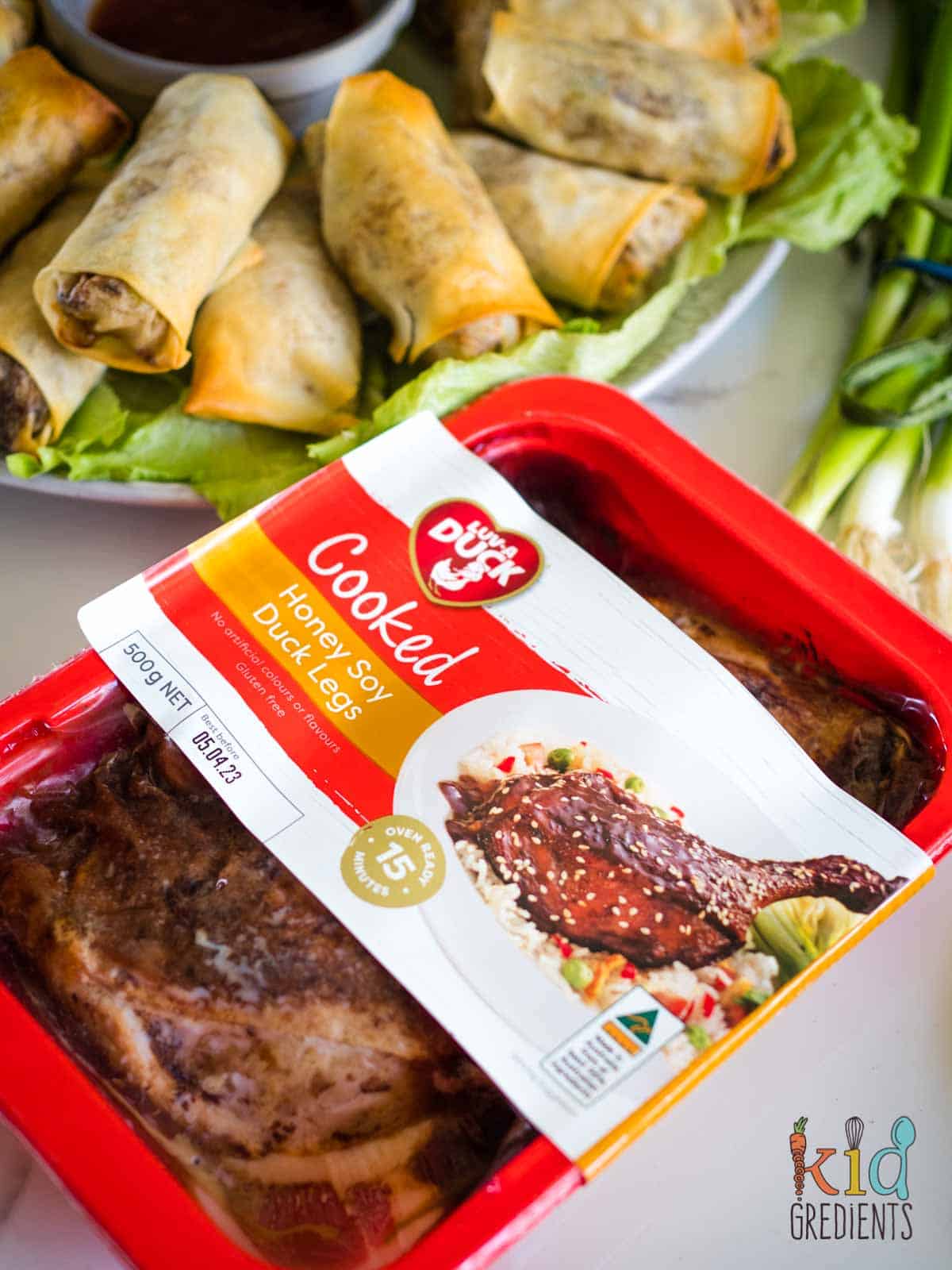 Duck Spring Rolls - Kidgredients