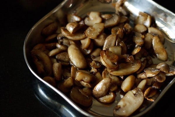 Kadai Mushroom Recipe