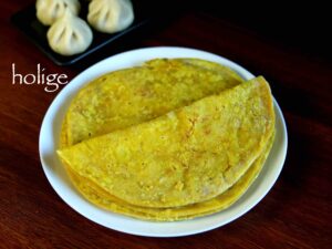 holige recipe | obbattu recipe | bele obbattu