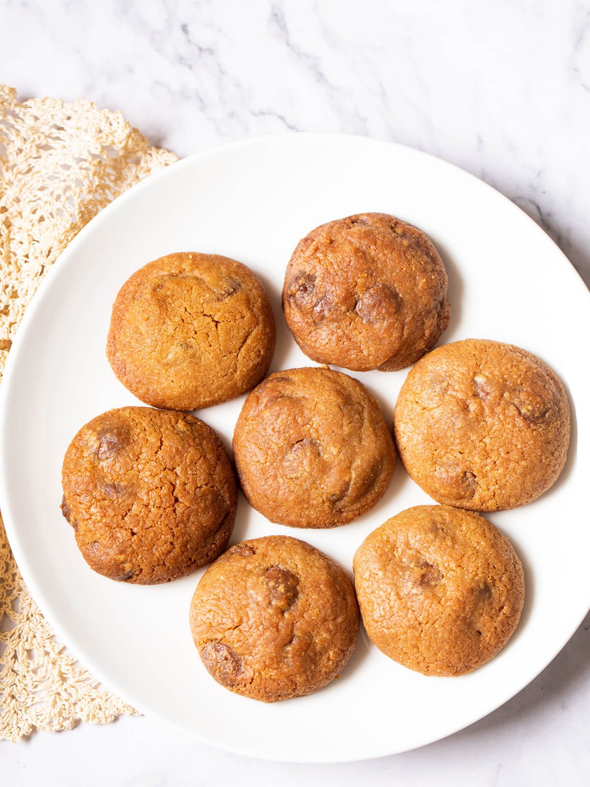 Eggless Chocolate Chip Cookies Recipe