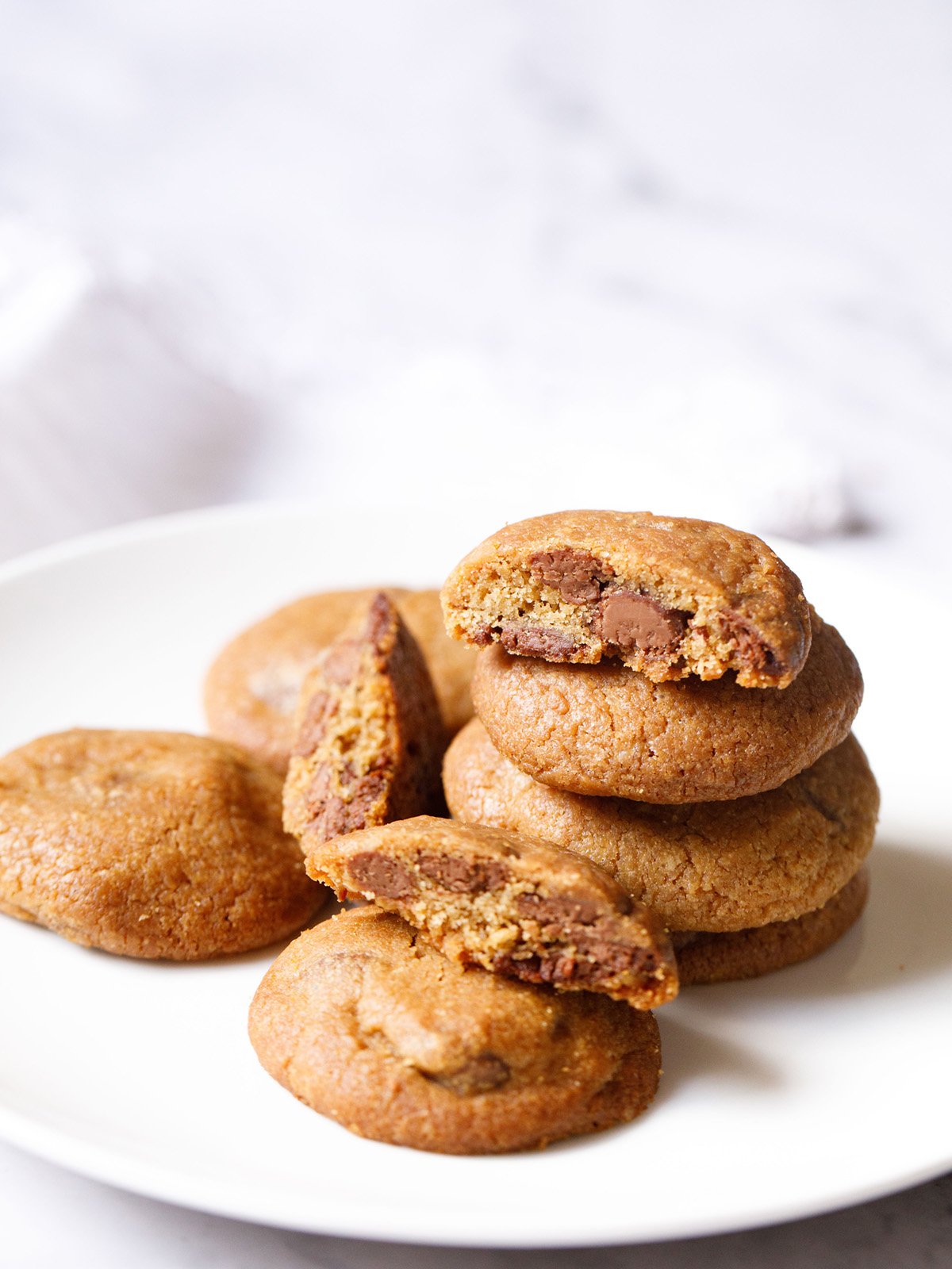 Eggless Chocolate Chip Cookies Recipe