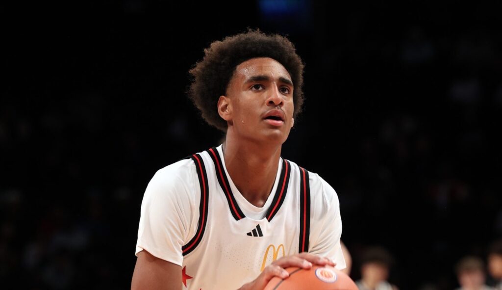 Alijah Arenas seen on the court during the 48th Annual McDonald