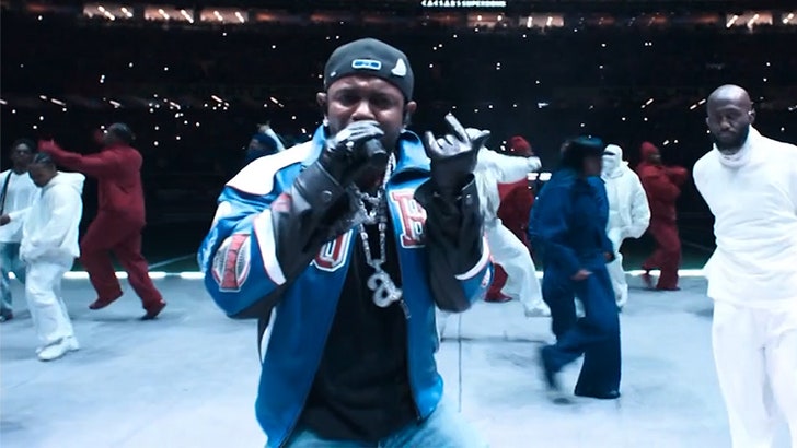 Kendrick Lamar Super Bowl halftime performance