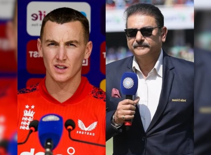 "No Smog...": Sunil Gavaskar, Ravi Shastri Roast Harry Brook After Varun Chakravarthy Scalps England Star