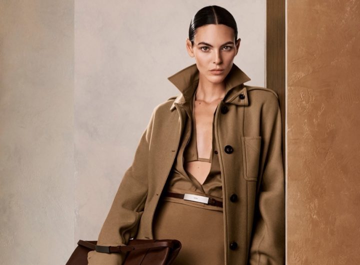 Max Mara Spring 2025 Campaign Showcases Clean Tailoring with Vittoria Ceretti