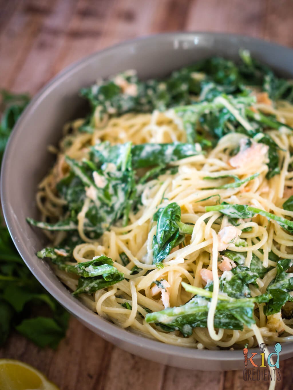 Creamy Salmon Pasta - Kidgredients