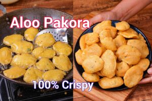 Aloo Pakora Recipe | Aloo Bajji | Potato Pakoda