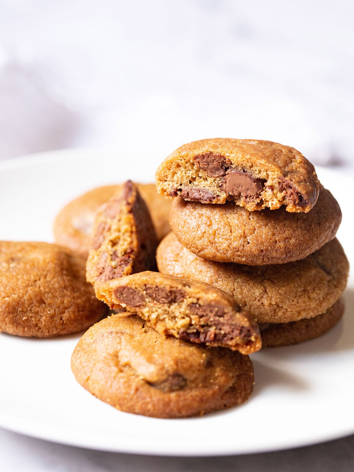 Eggless Chocolate Chip Cookies Recipe