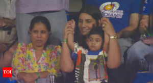 Angad Bumrah IPL 2025: Jasprit's Son's Heartwarming Wicket Celebration Goes Viral