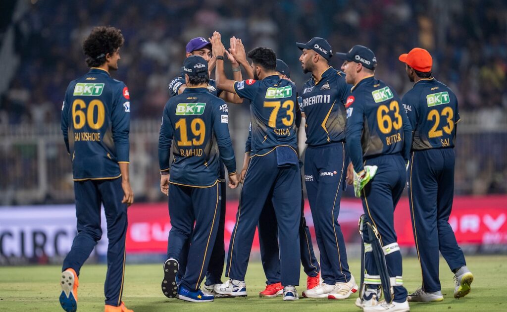 IPL 2025 Points Table: GT Extend Lead as KKR's Playoff Hopes Fade