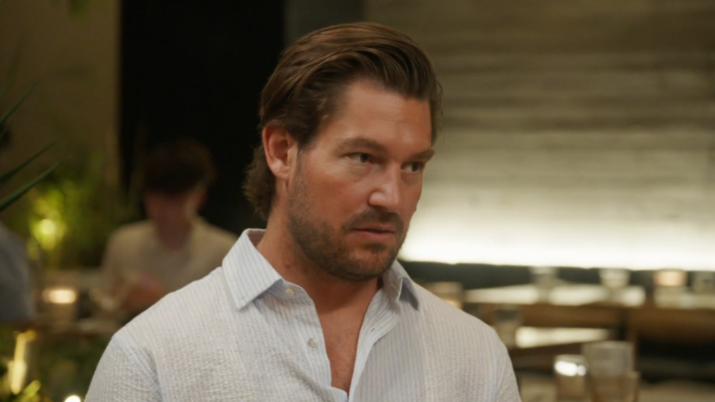 Craig Conover appearing unhappy during Summer House Season 9