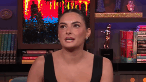 Paige DeSorbo on WWHL in April 2025.