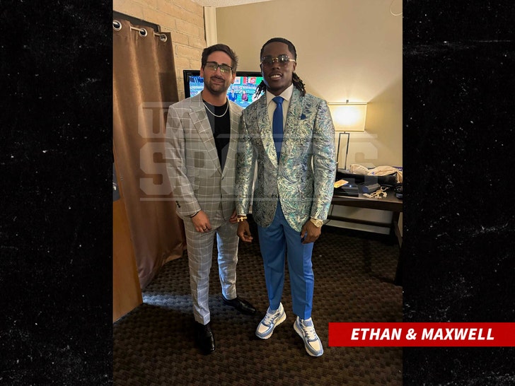 NFL Draft 2025 Fashion Lambeau Field: Prospects Showcase Stunning Custom Suits NFL Draft 2025 Fashion Maxwell Hairston Ethan Weisman
