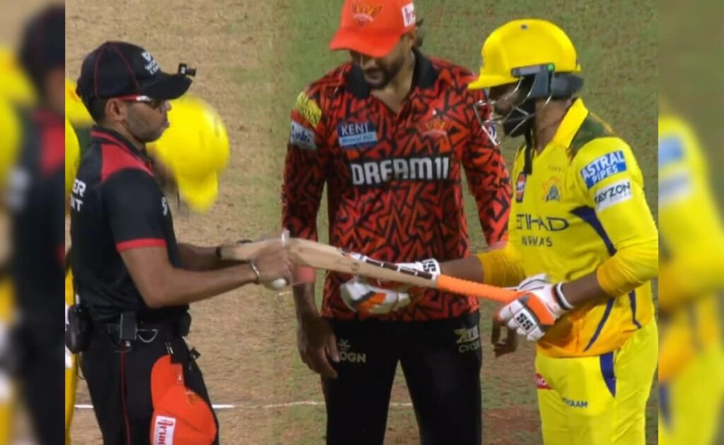Ravindra Jadeja Fails Bat Size Test On Pitch During IPL Match vs SRH, Umpire Orders Him To...
