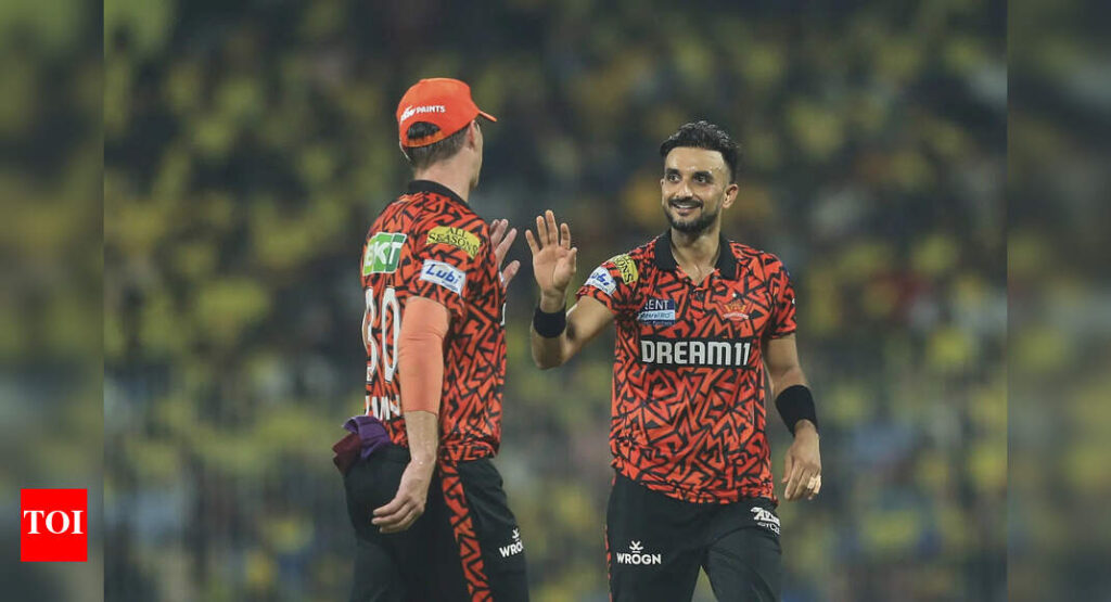 IPL 2025: Harshal Patel's 4-Wicket Haul Powers SRH to Victory in MS Dhoni's 400th T20 | Cricket News IPL 2025: Harshal Patel leads SRH pace blitz as CSK crumble in MS Dhoni's 400 T20 match | Cricket News