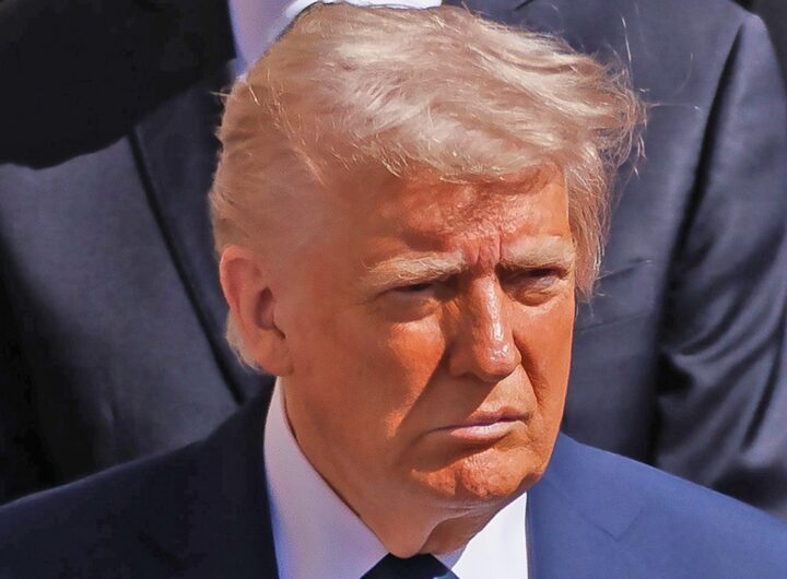 Donald Trump Catches Flak Online For Wearing Blue Suit to Pope's Funeral