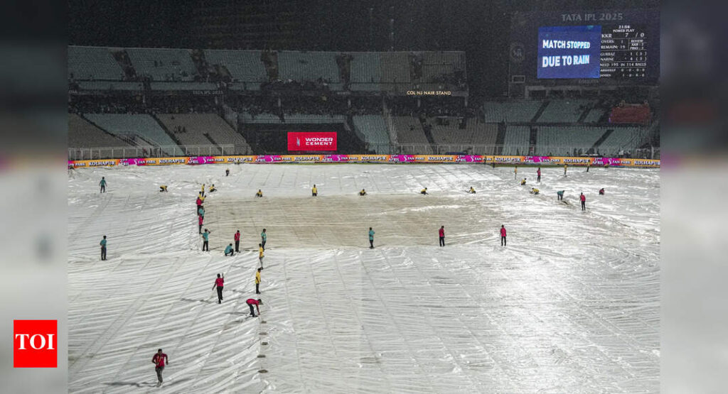 Rain plays spoilsport as Punjab Kings vs Kolkata Knight Riders becomes first IPL 2025 game to be called off | Cricket News