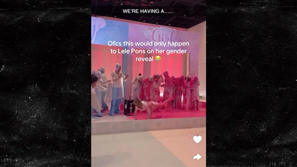 Lele Pons Gender Reveal Accident: Star Slips on Pink Slime During Celebration | Entertainment News Lele Pons Slips and Falls Hard During Gender Reveal, on Video