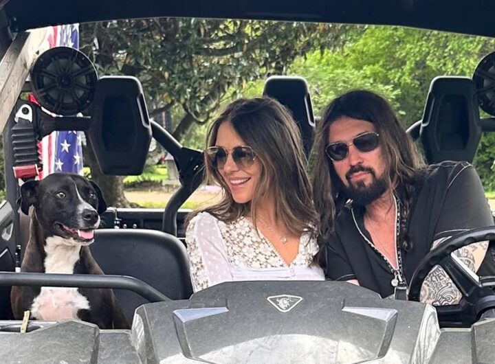 Elizabeth Hurley Posts Another Loved-Up Photo With Billy Ray Cyrus