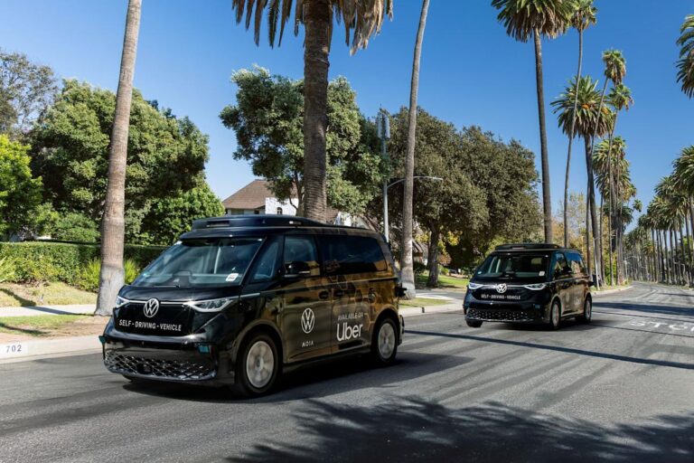 Uber Volkswagen Robotaxi Partnership Brings ID. Buzz EVs to US Fleet Volkswagen ID Buzz autonomous features