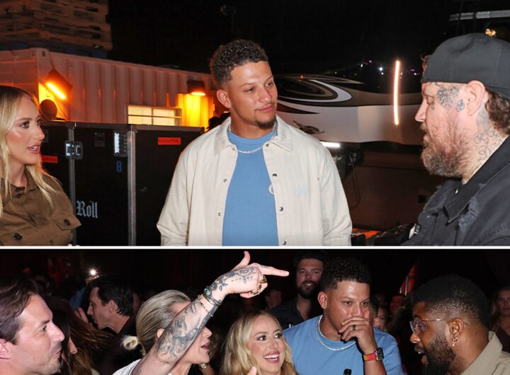 Patrick and Brittany Mahomes Party with Tom Brady and Jelly Roll in Miami