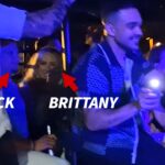 Patrick & Brittany Mahomes Ride in Packed Cart Days After John Elway's Agent Fell From One