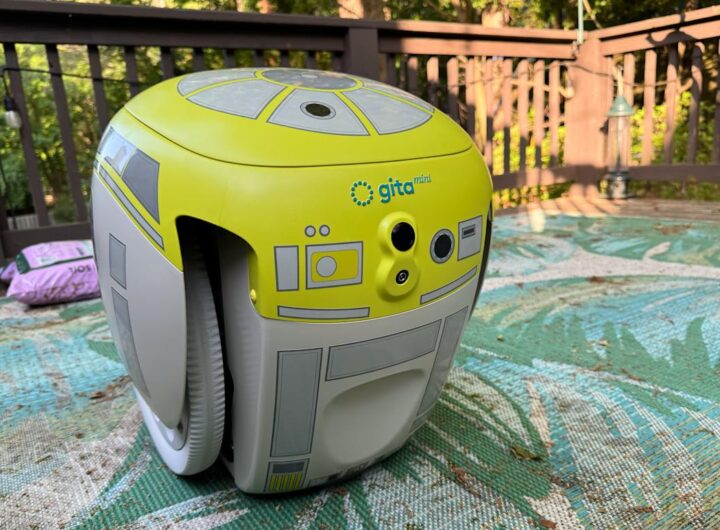 Piaggio turned its cute follow robot into a Star Wars droid