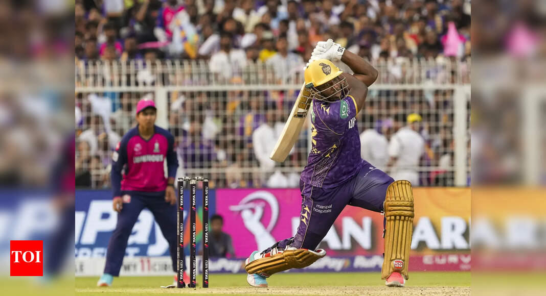 'Still feeling like 27': Andre Russell turns back the clock with six-sixes blitz at Eden Gardens | Cricket News