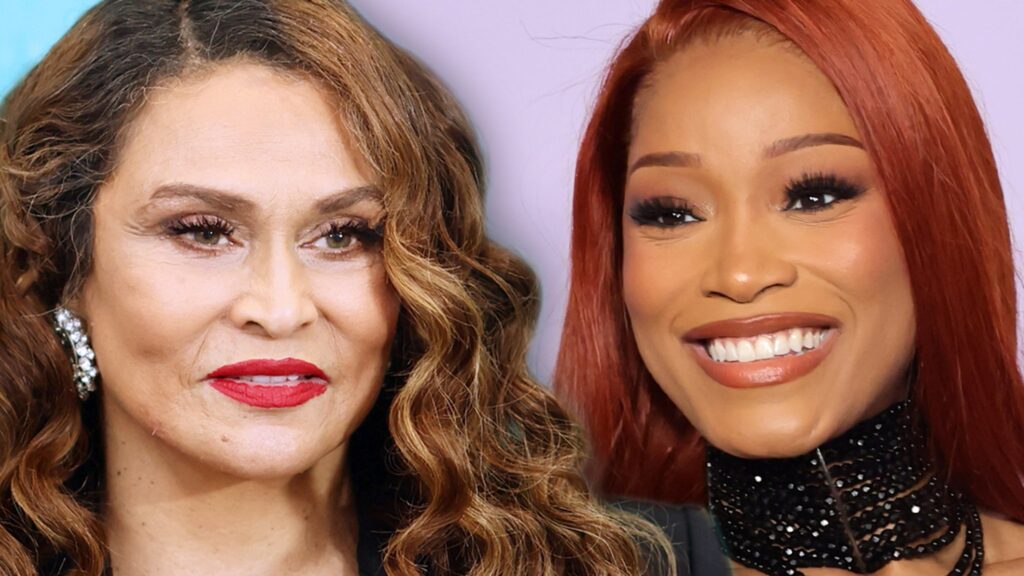Tina Knowles Wardrobe Malfunction: Keke Palmer's Quick Thinking Saves the Day at LA Book Event | Entertainment News Tina Knowles Suffers Wardrobe Malfunction, Keke Palmer Saves the Day