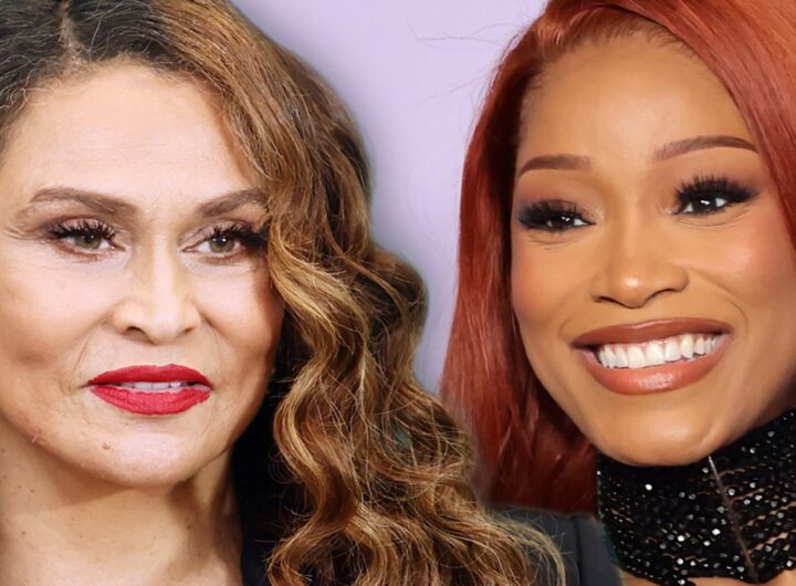 Tina Knowles Suffers Wardrobe Malfunction, Keke Palmer Saves the Day