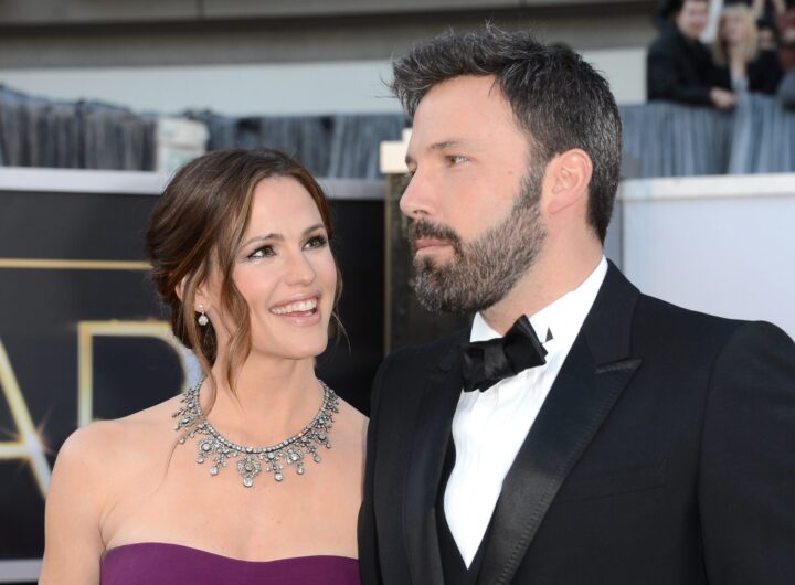 Actress Jennifer Garner and actor-director Ben Affleck arrive at the Oscars at Hollywood & Highland Center on February 24, 2013 in Hollywood, California.