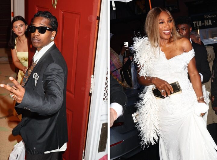 A$AP Rocky, Serena Williams, Rihanna Attend Anna Wintour Pre-Met Gala Dinner