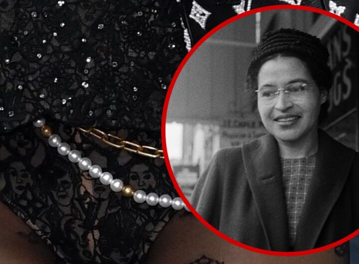 BLACKPINK's Lisa Appears to Have Rosa Parks' Face on Undies at Met Gala