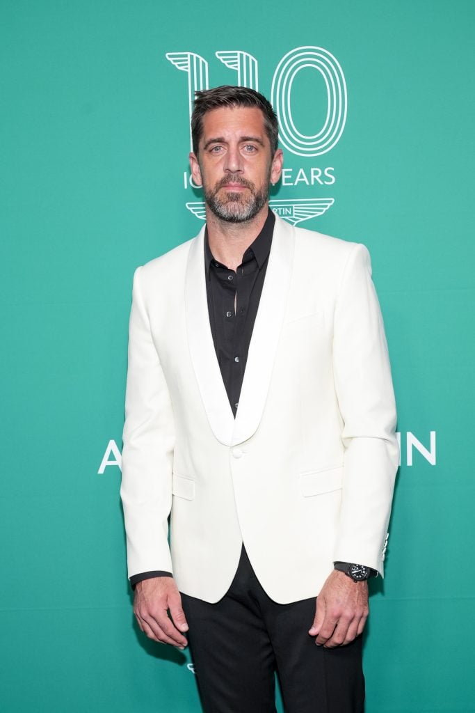 Aaron Rodgers Marriage Rumors 2024: NFL Star Spotted with Wedding Ring at Kentucky Derby Aaron Rodgers at Q New York event