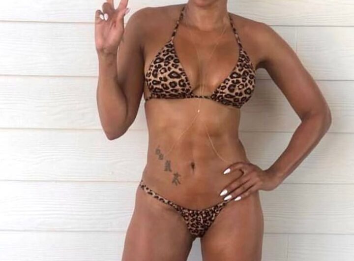 Guess Which Pop Star Shared This Bikini Selfie at 49 Years Old!