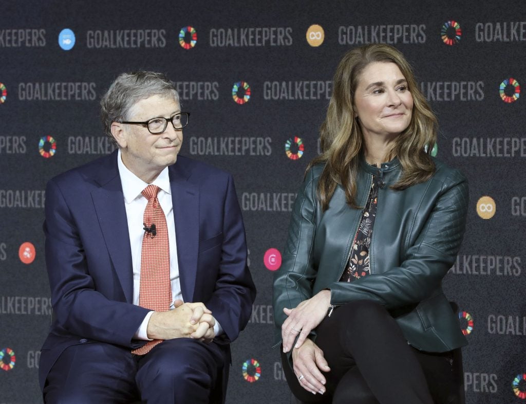Melinda Gates Memoir Reveals Divorce Details and "Disturbing" Bill Gates-Jeffrey Epstein Connection Bill and Melinda Gates at a Goalkeepers event in New York
