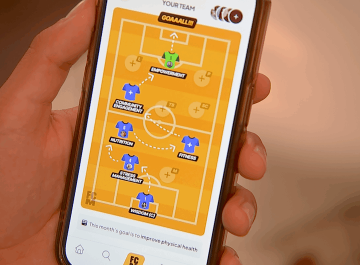 Soccer fandom to improve maternal health
