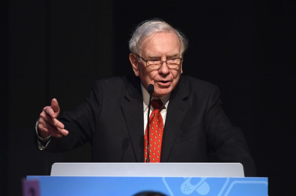 Berkshire Hathaway CEO and chairman Warren Buffett.